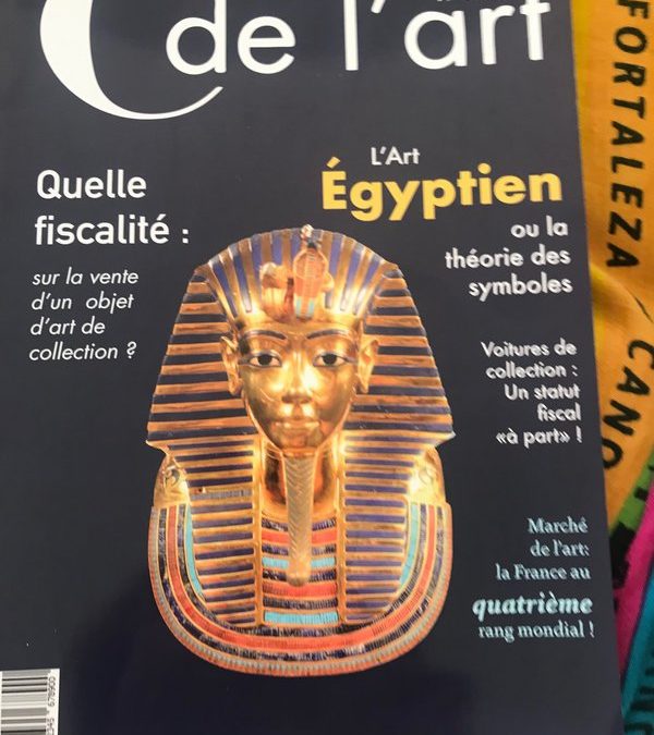 La revue « C de l’art » (n°10 avril 2019) publie un long article sur Reine Mazoyer