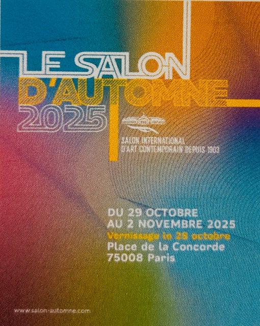 Reine Mazoyer expose au Salon d’Automne de Paris 2025